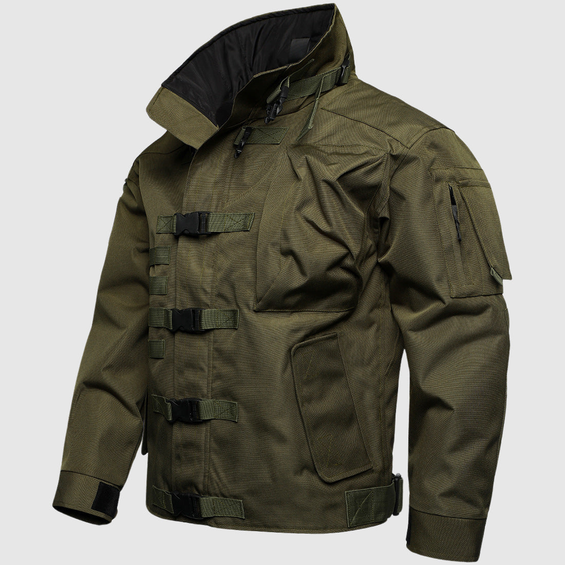 Alessandro Veneti Men's Waterproof Lightweight Hiking Jacket - Fashinoza