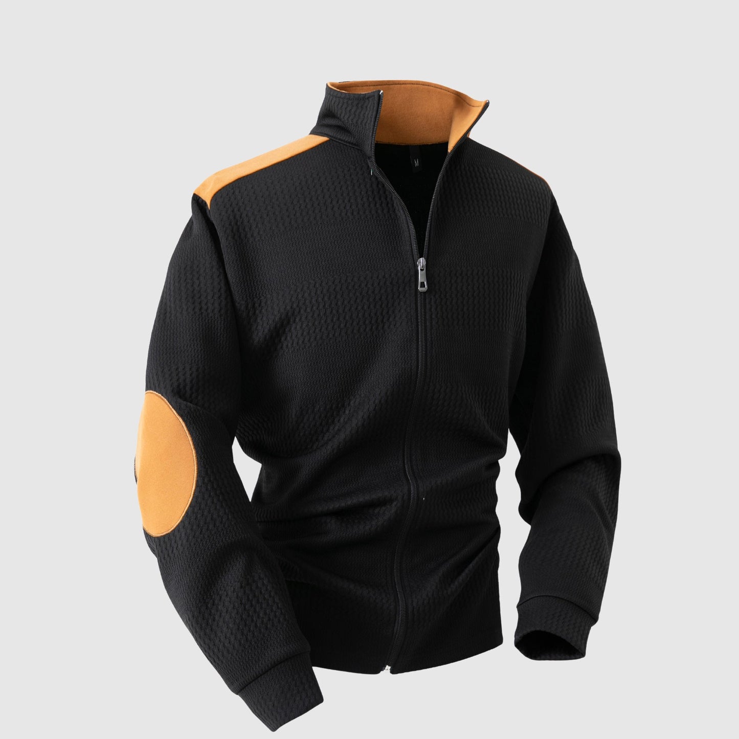 Alessandro Veneti Men's Athletic Hoodie Fleece Black