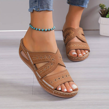 Women's Flat Slide Sandals