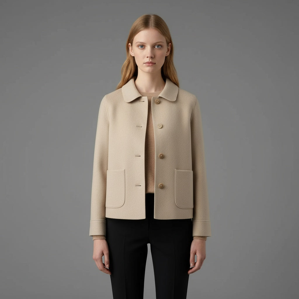 Allessia | Winter Button-Down Coat