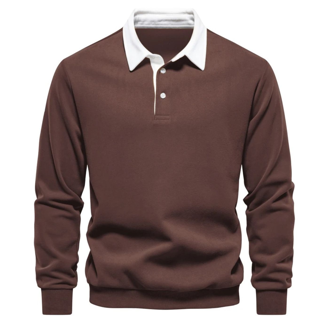Men's Long Sleeve Turtleneck Sweater - Fashinoza