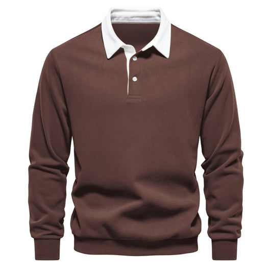 Men's Long Sleeve Turtleneck Sweater - Fashinoza