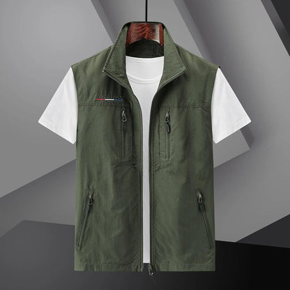 Cody | Men’s Summer Zip Front Vest