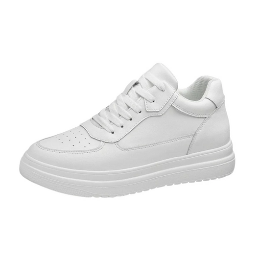 Women's Platform Sneakers Lace Up - Fashinoza