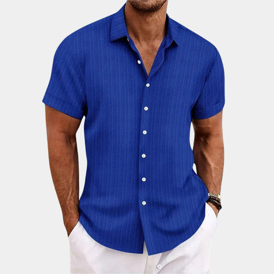 Men's Linen Shirt - Fashinoza