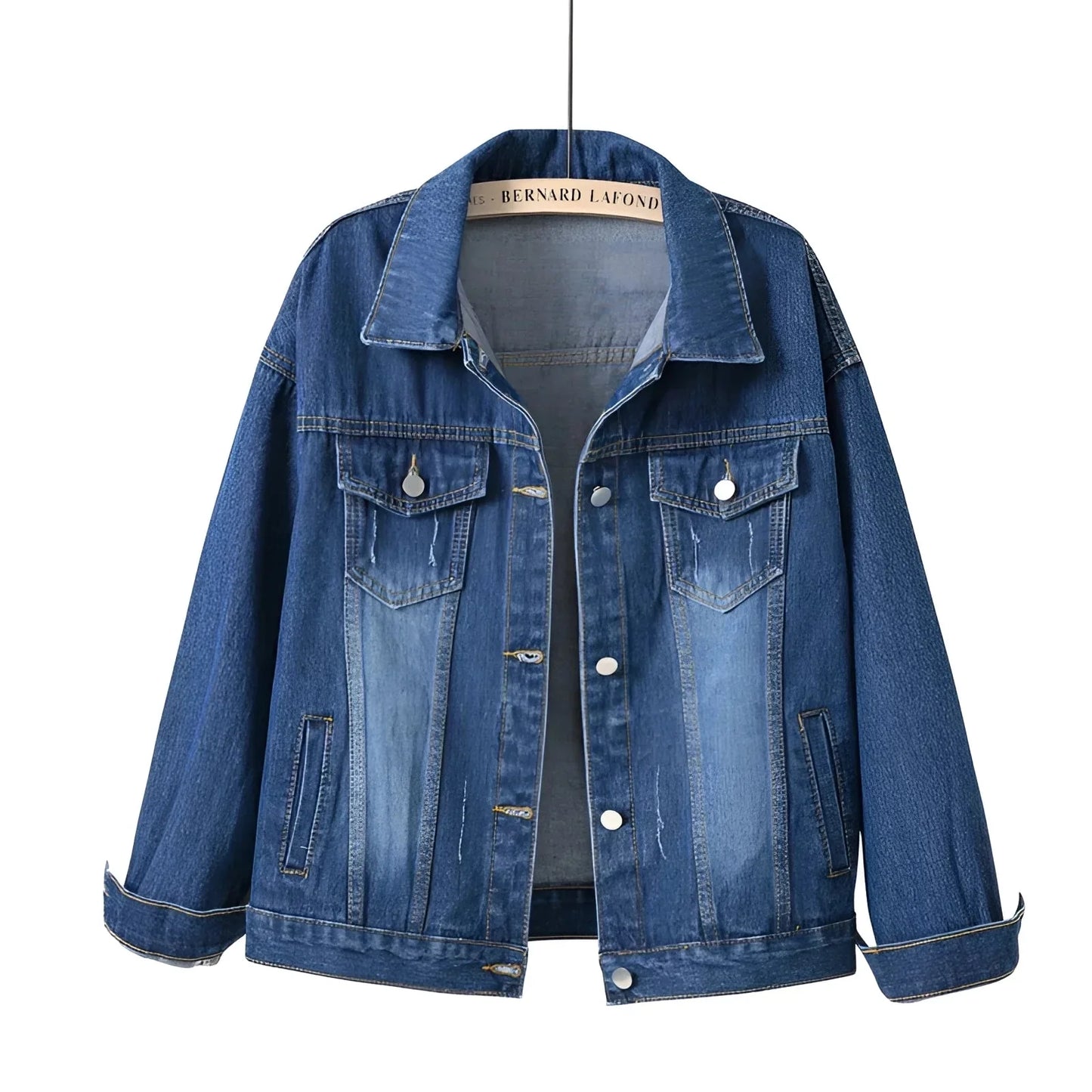 Women's White Denim Jacket Lightweight