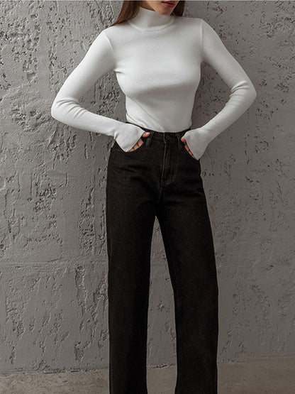 Grace | Women’s Spring Mock Long Sleeve Top