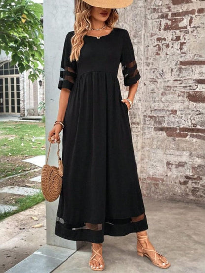 Women's Flattering Fit Dress - Fashinoza