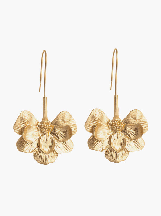 Women's Floral Stud Earrings - 
Fashinoza