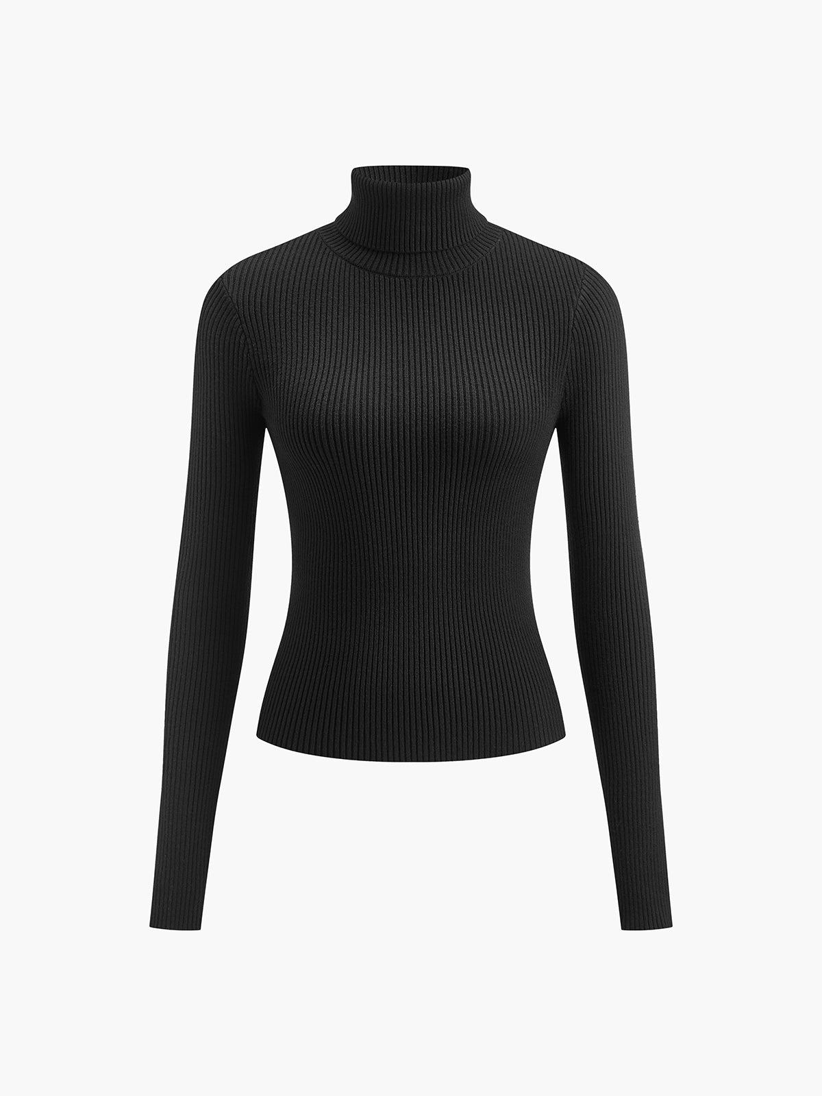 Emma  | Women’s Spring Turtleneck Long Sleeve Top