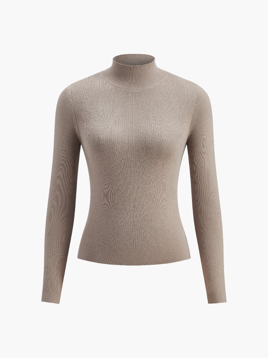 Grace | Women’s Spring Mock Long Sleeve Top