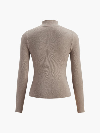 Grace | Women’s Spring Mock Long Sleeve Top