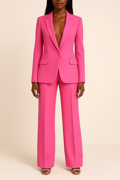 Addison | Women Structured Blazer Pants Set