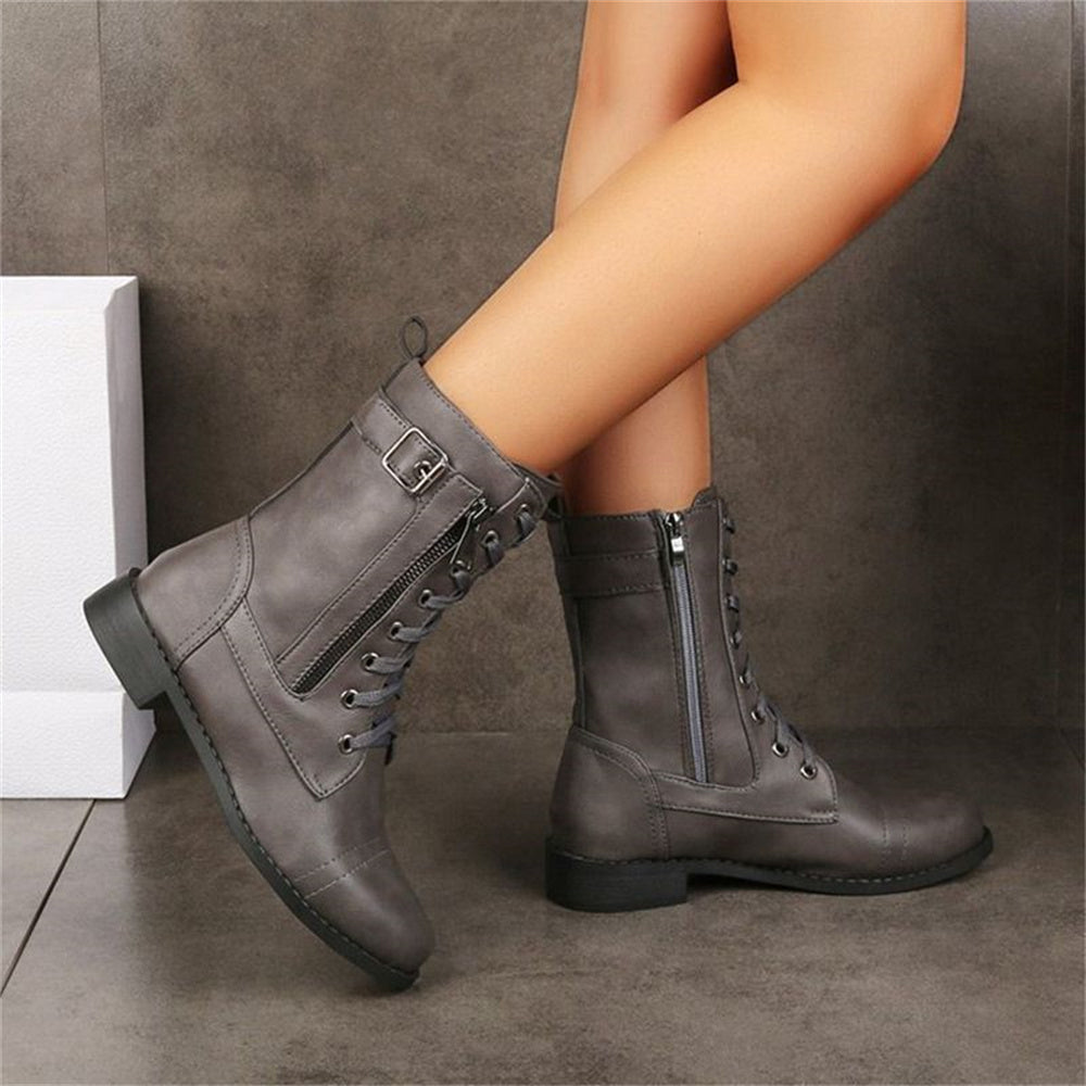 Women's Orthopedic Boots Toe Zipper