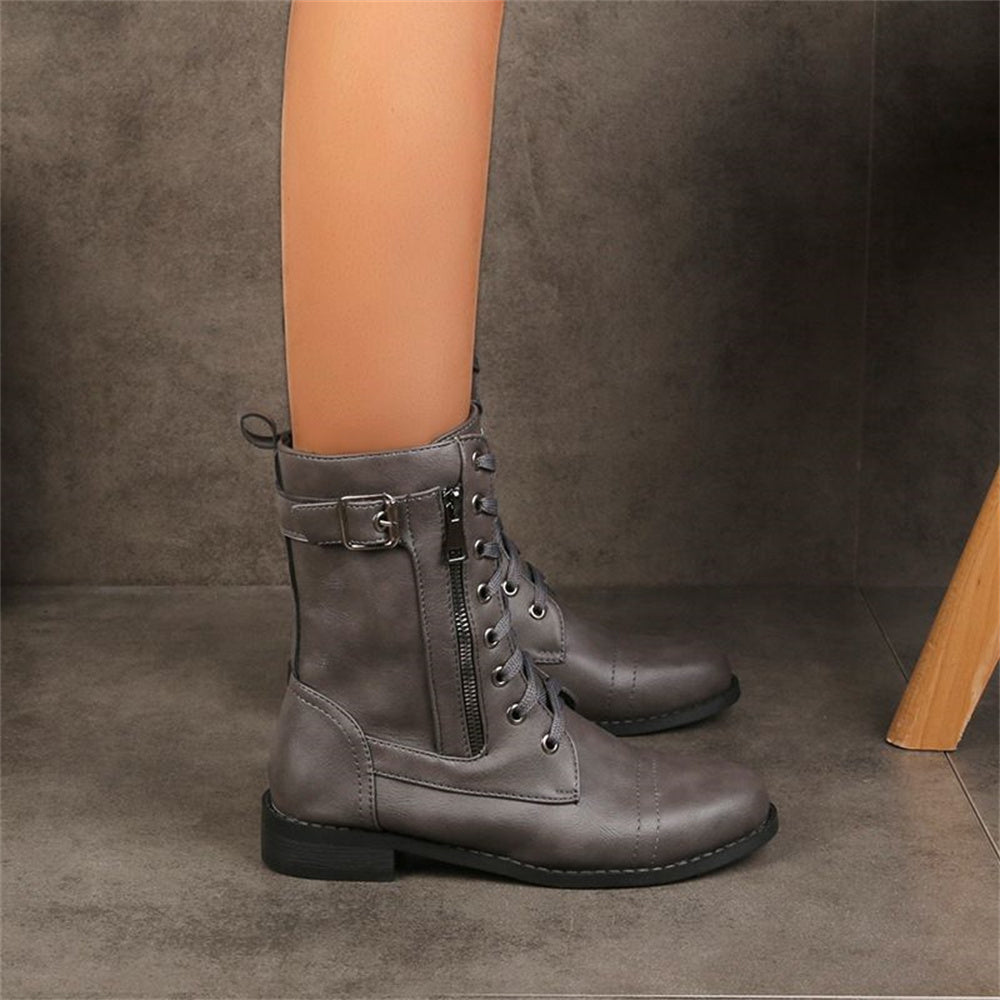Women's Orthopedic Boots Toe Zipper
