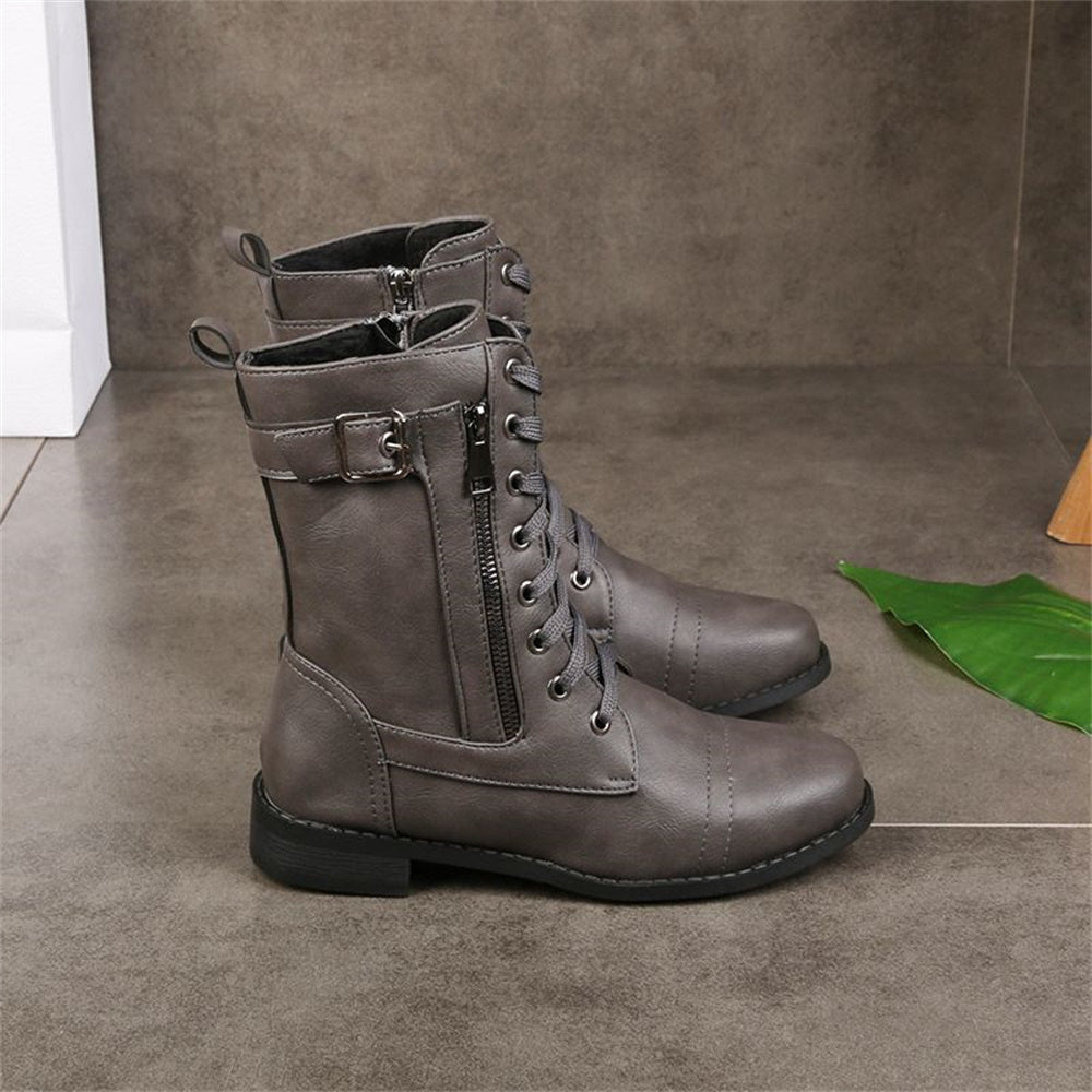 Women's Orthopedic Boots Toe Zipper