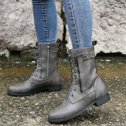 Women's Orthopedic Boots Toe Zipper
