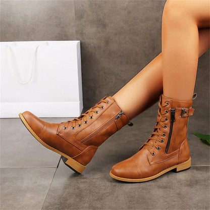 Women's Orthopedic Boots Toe Zipper