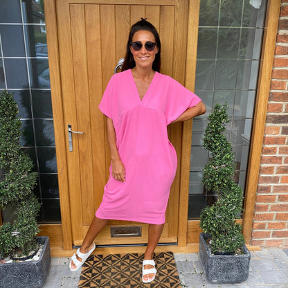 Olivia V-neck Summer Dress