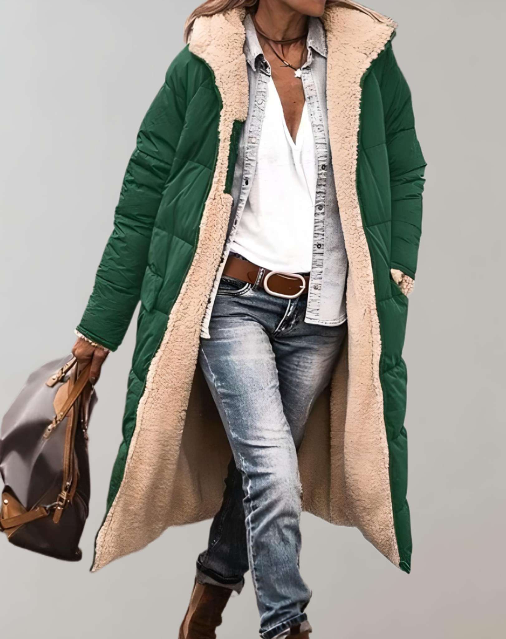 Daisy | Women’s Winter Quilted Coat with Lining Caliboot