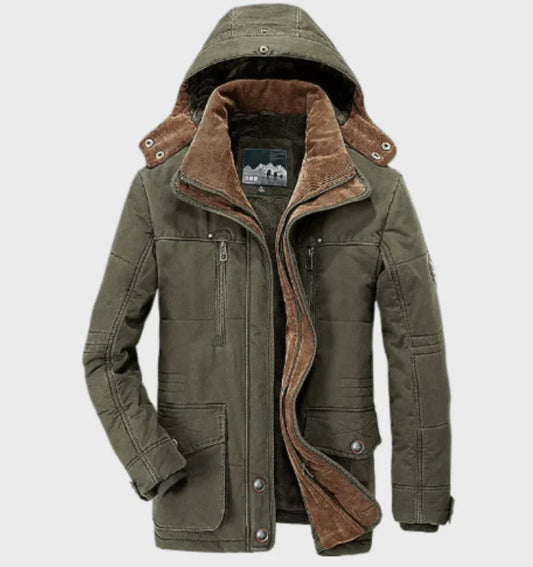 Men's Waterproof Breathable Winter Jacket - Fashinoza