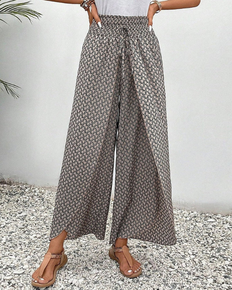 Vera Women's Wide Leg Trousers Relaxed Fit