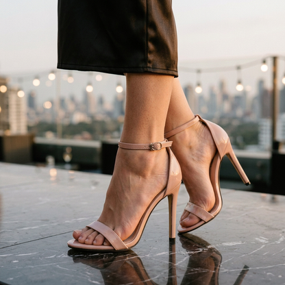 Women's High Heel Ankle Strap Sandals