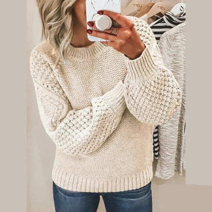 Women's Soft Sweater Luxurious - 
Fashinoza