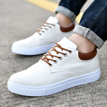 Men’s Two-Tone Lace-Up Sneakers