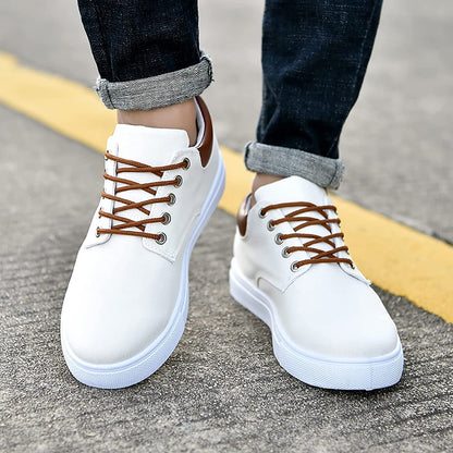 Men’s Two-Tone Lace-Up Sneakers
