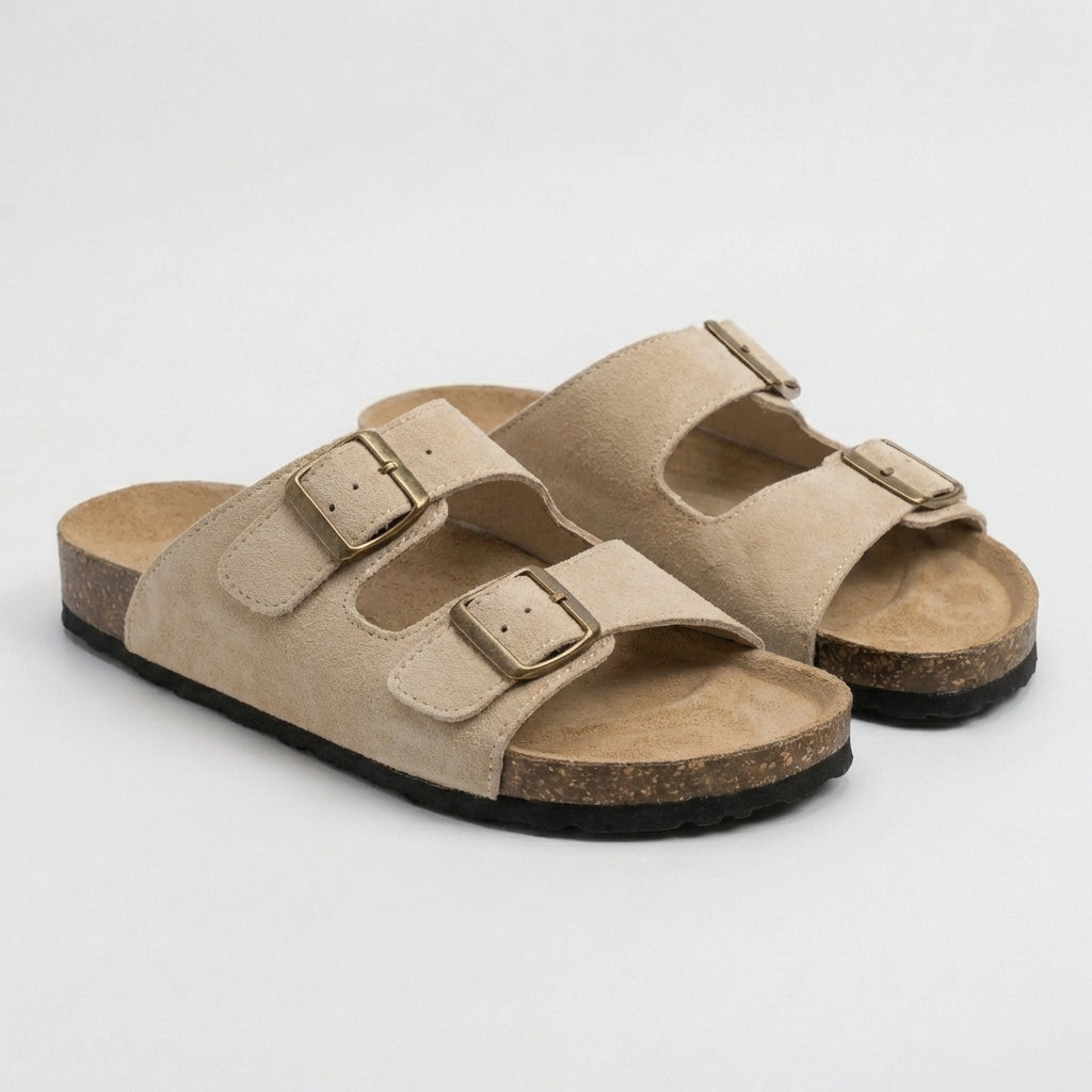 Women's Comfort Sandals Two Strap Casual Summer