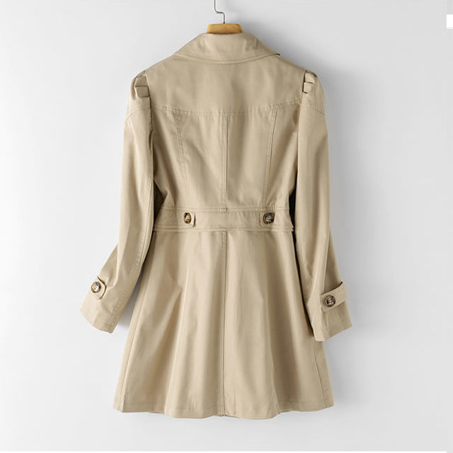 Women's Trench Coat Waterproof by Sofia Amoretti