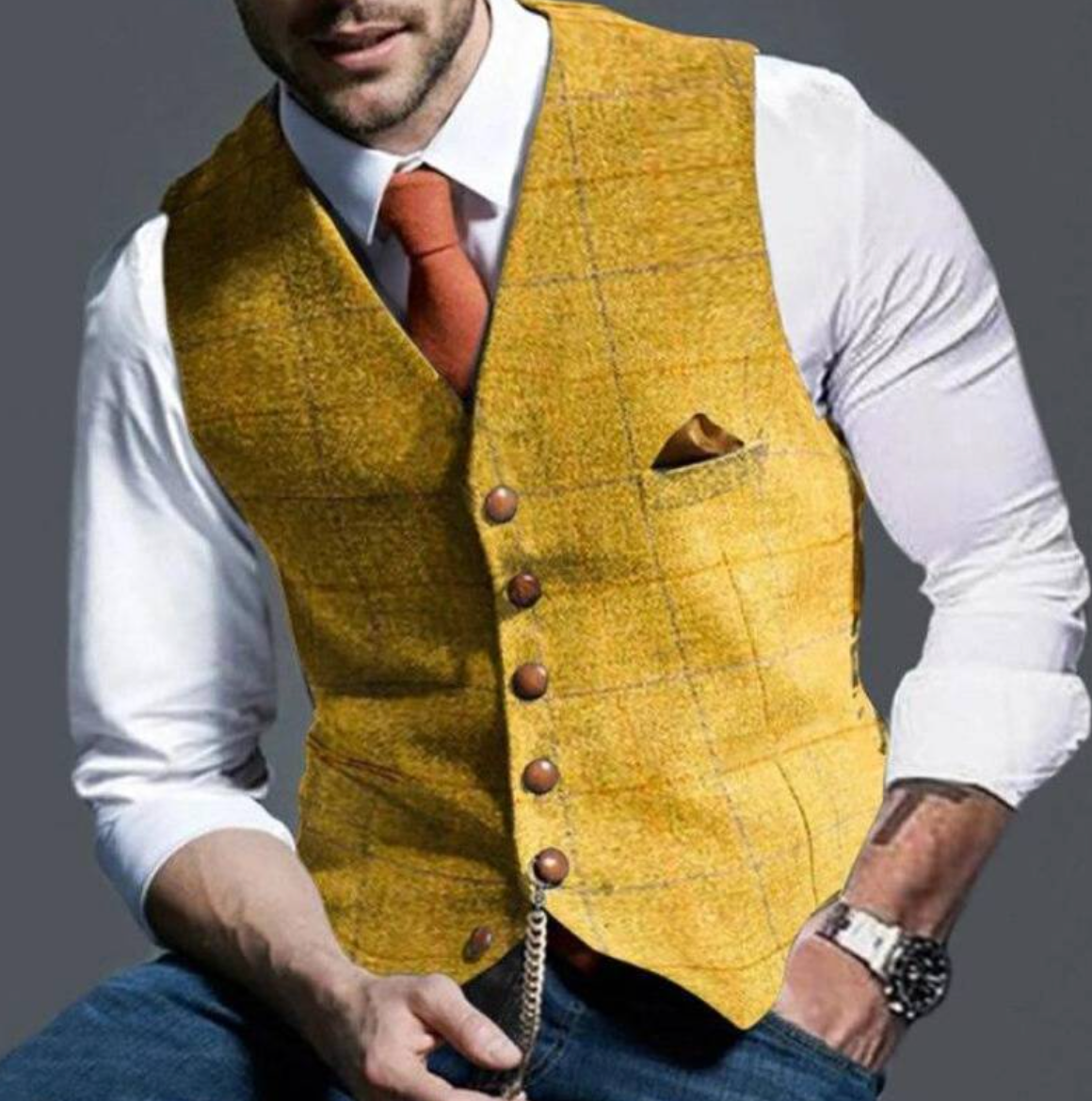 Men's Classic Vest Modern Style