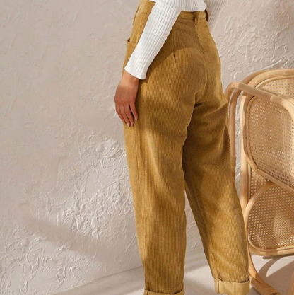 Malia Women's Velvet Casual Pants