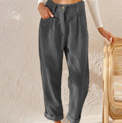 Malia Women's Velvet Casual Pants