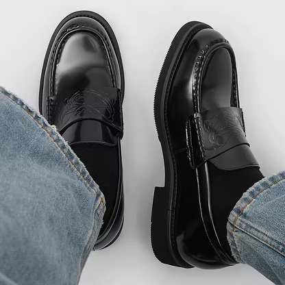 Shelby Men's Leather Loafer Shoe