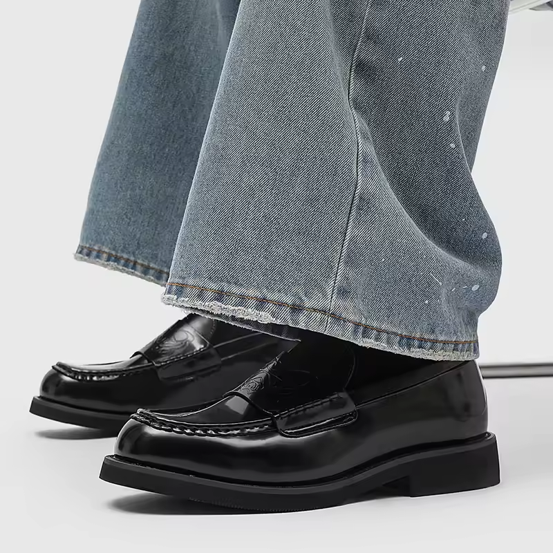 Shelby Men's Leather Loafers Classic