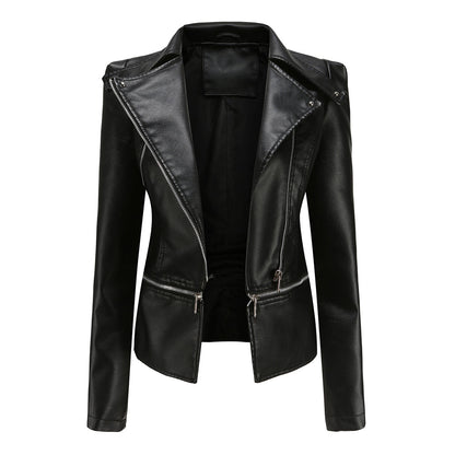 Women's Genuine Leather Jacket - Fashinoza