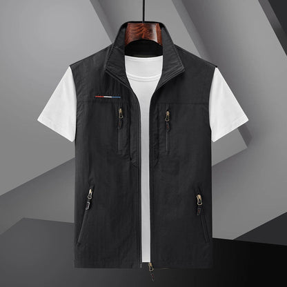 Cody | Men’s Summer Zip Front Vest