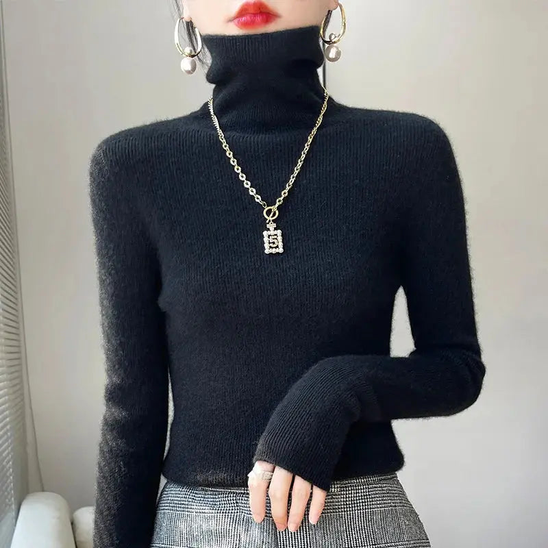 Black Turtleneck Sweater for Women – Cozy & Effortlessly Stylish 13
