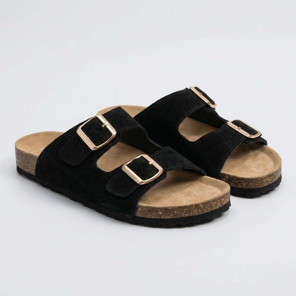 Women's Comfort Sandals Two Strap Casual Summer