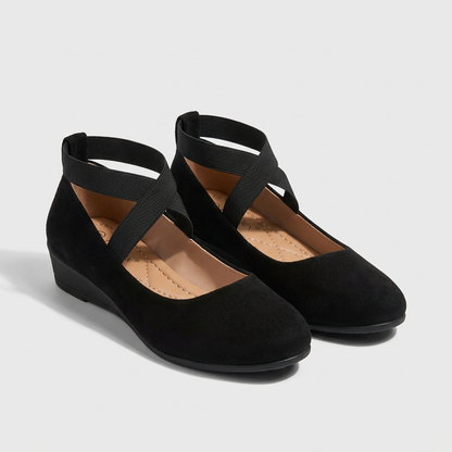 Women's Orthopedic Flats Cross-Strap Support