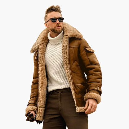 Men’s Classic Aviator Winter Jacket