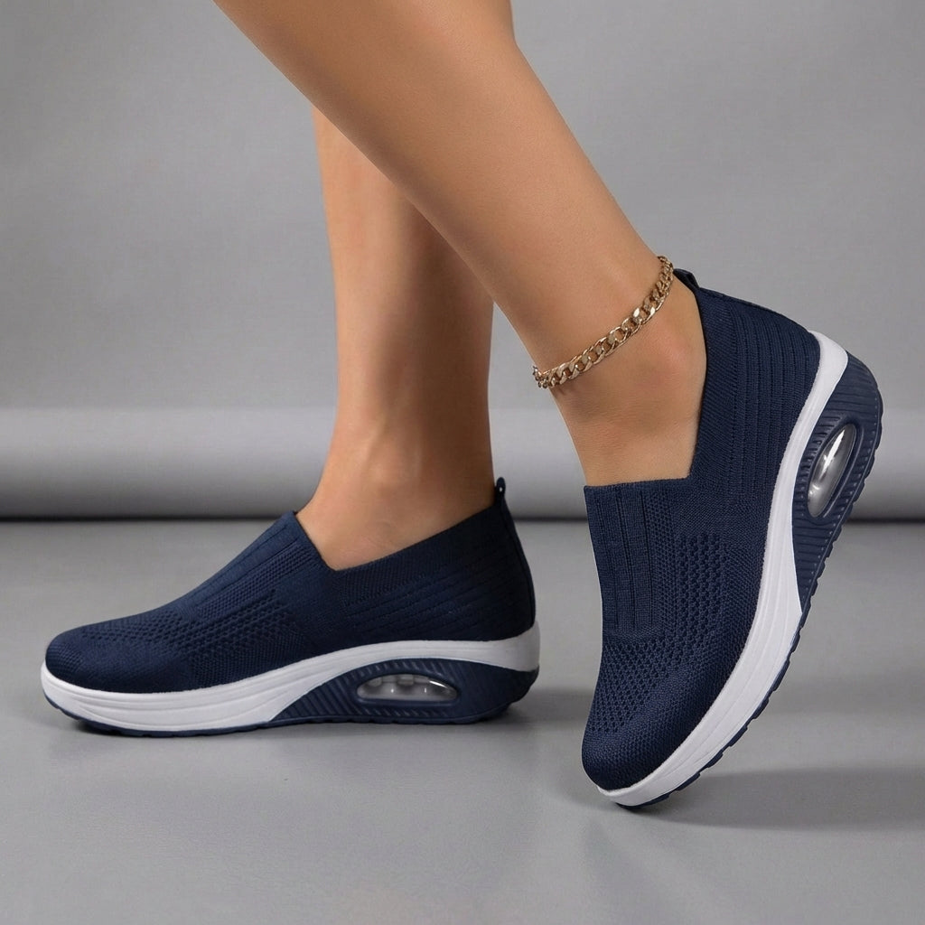 Ella Women's Orthopedic Slip-On Shoes Knit Mesh