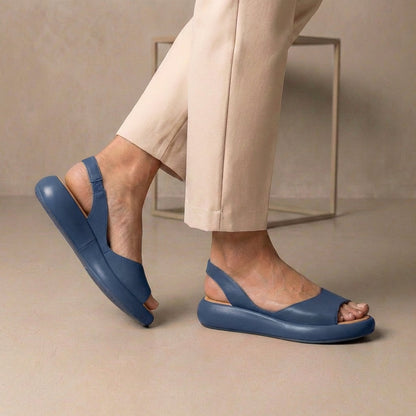 Women's Orthopedic Sandals Peep-Toe Slingback Cushioned Support