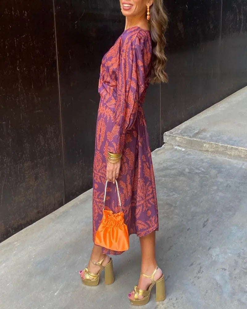 Boho Wrap Dress for Women – Effortless Style & Comfort 9