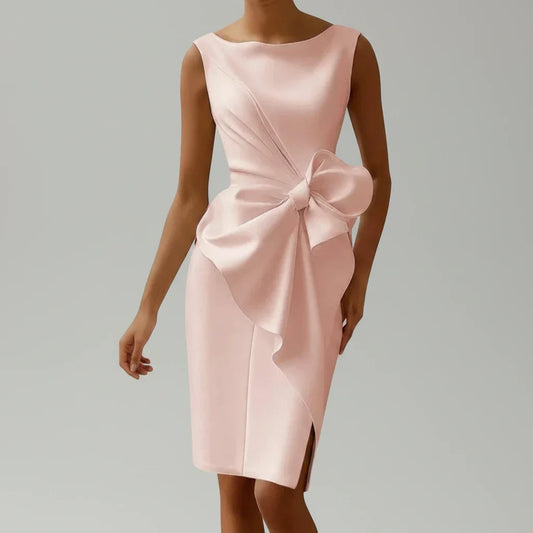 Women's Midi Cocktail Dress - Fashinoza