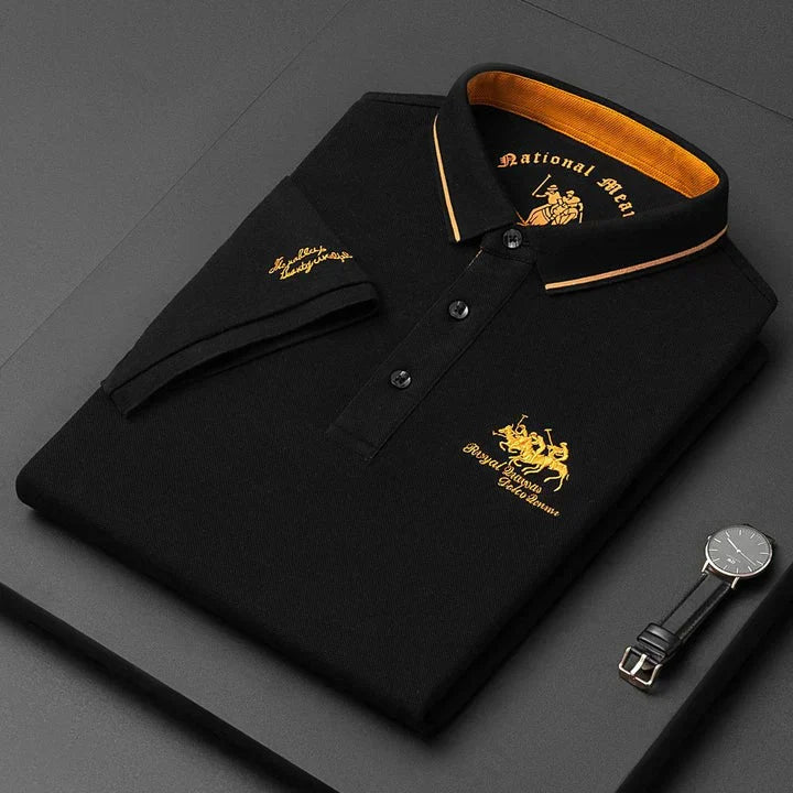 Men's Classic Polo Cotton Shirt - Fashinoza