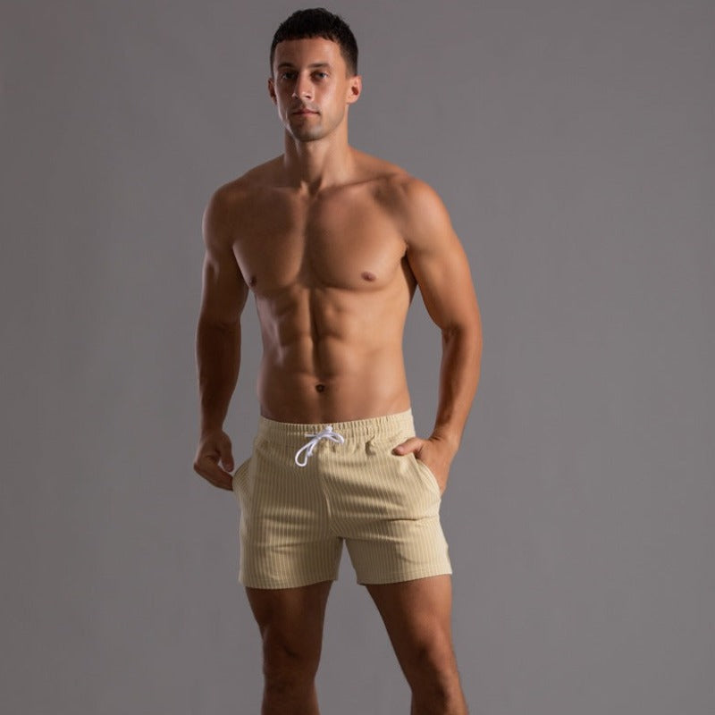 Men's Stretch Fitness Shorts Flexible Comfortable