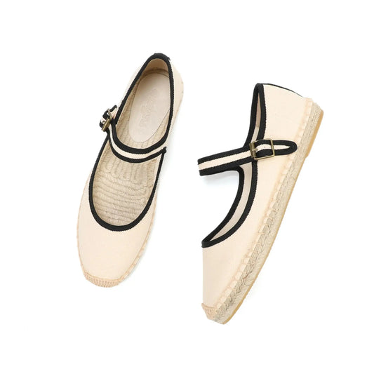 Women's Canvas Espadrilles Mary Jane Breathable Comfortable - 
Fashinoza